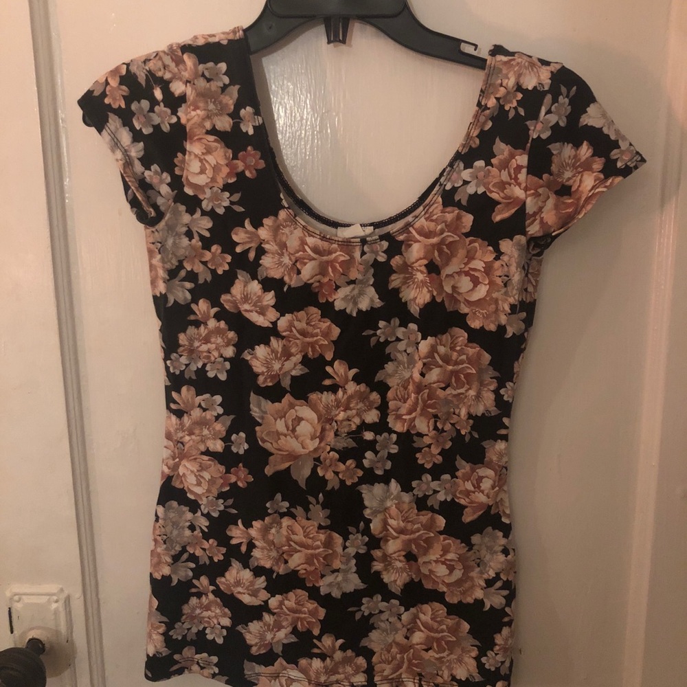Garage Brand Flower Ballerina Top